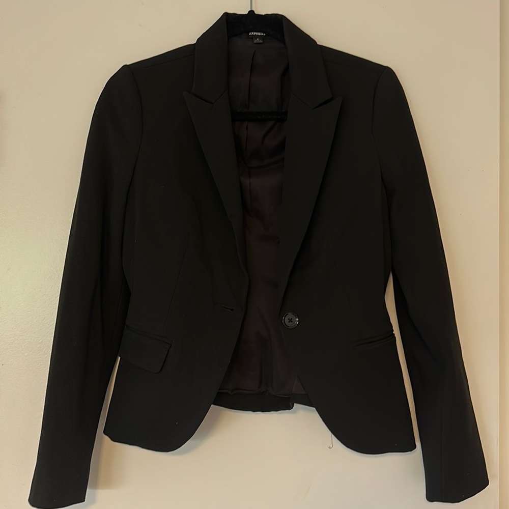 Express Black Blazer